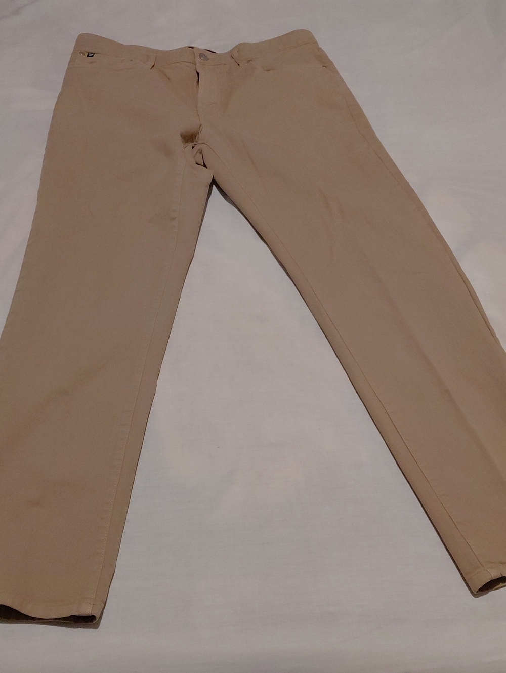 Cremieux Men’s Tan Jeans- 35/32 Classic Slim Fit - Picture 5 of 9